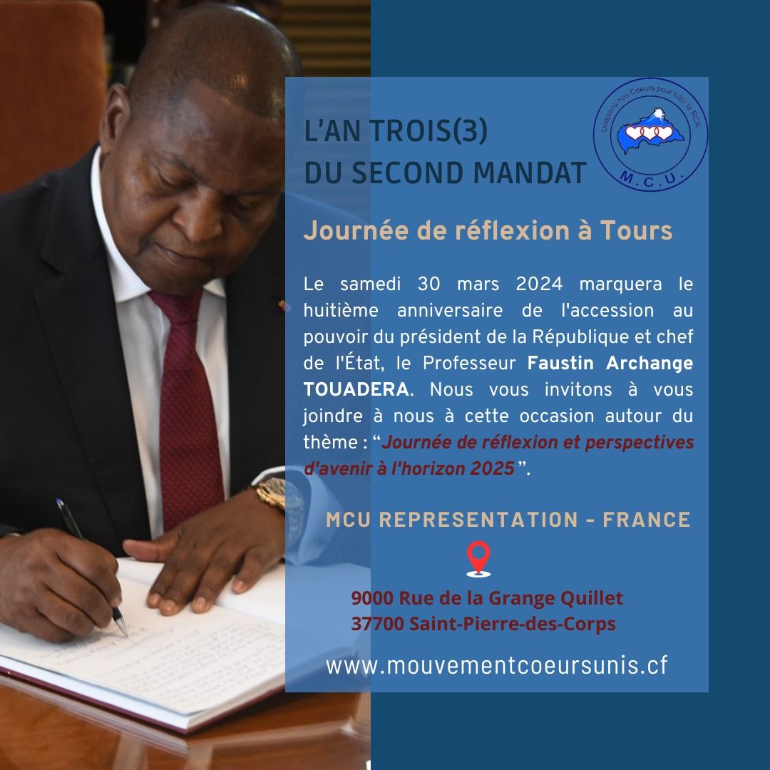 Célébration du 3e anniversaire, Tours